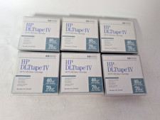 LOT OF 6 HP DLTtape IV 40/70 GB Data Cartridge C5141F picture