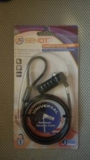 Laptop Notebook Universal Security Cable Lock 4 Dial Combination SENDT Brand picture