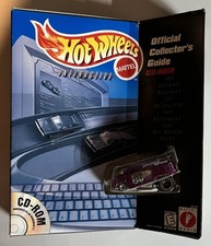 NIB Hot Wheels OFFICIAL COLLECTOR'S GUIDE CD-ROM w-LE Die Cast VW Drag Bus ©1998 picture