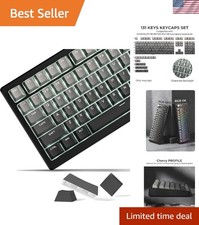 x XVX Shine Through PBT Keycaps, Keycaps 60 75 100 Percent Cherry Profile, Do... picture