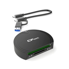 P&P CFast 2.0/SD Memory Card Adapter USB3.2 Gen2 High Speed Card Reader 10Gbps e picture