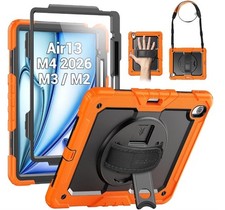 SEYMAC for iPad Air 13 Inch Case M4 / M3 / M2 For 13 Inch, orange picture