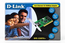 D-Link DFE-530TX+ PCI Fast Ethernet 10/100Mbps Network Adapter Original Box picture