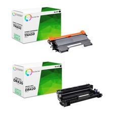 3Pk TCT Compatible TN450 HY & DR420 For Brother HL-2240 MFC-7360 Toner & Drum picture