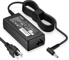 Charger Compatible with HP Laptop Computer 65W 45W Smart Blue Tip Power Adapter picture