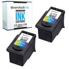 2-Pack Replacement OSI 261XL Color Ink Cartridge for Canon PIXMA TS6420a TR7020  picture