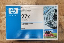 Genuine HP 27X Black Print Cartridge for LaserJet 4000, 4050 (C4127X) picture