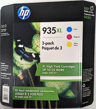 New Genuine HP 935XL Color 3PK Ink Cartridges Officejet 6230 6830 6835 picture
