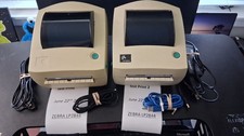 2 Pack ZEBRA LP 2844 Printers TESTED | 300 Labels | 2 Printer USB | 1 Power Cord picture