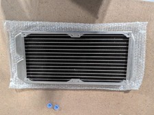 Alphacool ST30 Full Copper Radiator 280mm (2) Silver Nickel picture