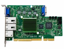 Supermicro AOM-X10QBI-A 1x VGA 2x 10GbE Ethernet IPMI Network Card picture