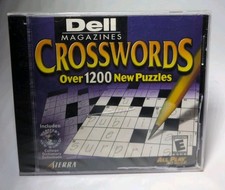 Dell Magazines Crosswords PC CD-ROM Brand New B594 picture