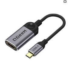 QGeeM 6543782745 USB C to HDMI Adapter 4K Cable picture