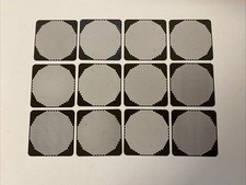 12 Pcs Black PC Fan Dust Screen Metal Computer Case Mesh 80x80mm…B70 picture