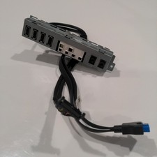 Dell Optiplex MT 7020/9020/XE2 Front I/O Panel USB Audio Assembly 5F85N / 05F85N picture
