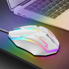 F1 Wired Gaming Mouse - 3-Button RGB Mouse for Windows PC & Mac Office picture