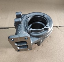 Brand new HX35W turbine housing 10cm T3  twin scroll V-band made UK picture
