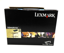 Genuine Lexmark X644A11A Black Return Program Toner Cartridge For X642 X644 X646 picture