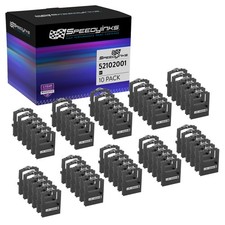 10PK Compatible Okidata 52102001 (6 pack) Black Printer Ribbon Cartridges picture