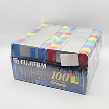 Fujifilm 2HD 3.5 Inch IBM Formatted Floppy Disks 1.44MB 100 Pack New picture
