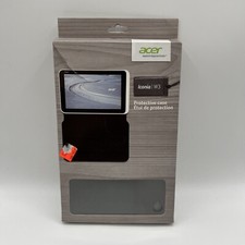 Acer Protective Cover For W3-810 Tablet Dark Gray Case Folding Folio  picture
