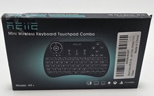 REIIE H9+ Backlit Mini Wireless Keyboard Touchpad Combo Smart TV Remote PC Mac picture