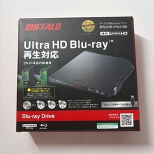 BUFFALO Ultra HD Portable Blu-ray Drive BRUHD-PU3-BK USB3.0 Excellent picture