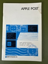 Vintage 1979 Apple Computer Inc,  Apple Post Manual Brochure,  Software Works picture
