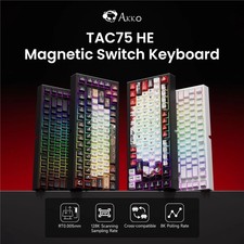 AKKO TAC75 HE Magnetic Switch Gaming Keyboard 75% Wired RGB Hot-Swap picture