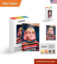 Hi-Print 2x3 Photo Cartridges - 20 Sheets of Vibrant Self-Adhesive Paper picture