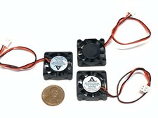 3 Pieces 5v Fan mini 25mm x 7mm 2pin 2507 dc mini micro brushless cooling A30 picture