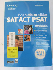 Kaplan SAT/ACT/PSAT 2007 Platinum Edition picture