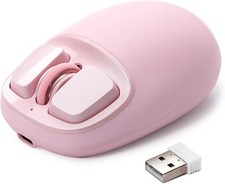YUNZII C1 Silicone Wireless Mouse | Tri-Mode 2.4GHz Bluetooth USB-C 4800 DPI picture