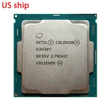 1x Intel Celeron G3930T  Processor 2.7GHz LGA 1151 SR35V Kaby lake HD610 35W CPU picture