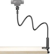 Flexible Webcam Stand Mount for Desk, Gooseneck Webcam Tripod with Clamp, Des... picture