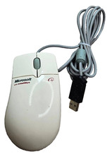 RARE Vintage Microsoft Intellimouse Mouse X04-91790 standard USB LED light picture