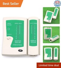 Effortless Network Testing Tool for RJ11/RJ12/RJ45 - Lightweight Compact Design picture