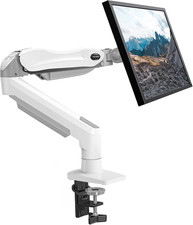 HUANUO Single Monitor Mount, 13 to 32 Inch Gas Spring Monitor Arm, Adjustable picture