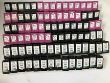 Lot of 89 - HP 61 Canon 245 246 Empty  Ink Cartridges (Black & Tri-Color) picture