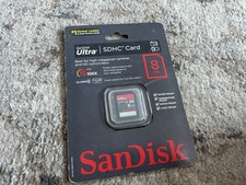 Sandisk SDSDRH-008G-A11 , Ultra SDHC 8GB , 15MB/s Memory Card picture