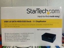 StarTech 3.0 SATA HDD/SSD Dock 1:1 Duplicator SATDOCK2REU3 picture