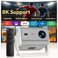 XGODY 2026 Upgraded Gimbal A6 PRO Projector 550ANSI picture
