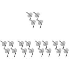 20Pcs Fan Pedestal Screws Iron Silver Household Fan Assembly Bolts picture