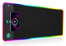 GIM Wireless Charging RGB Gaming Mouse Pad 15W, LED Mouse Mat 800x300x4MM, 10 picture