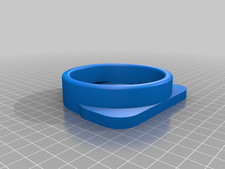 Honda Shadow 750 VT750 Air Filter Adapter 3D Printed ASA-CF Intake 3.5 inch picture