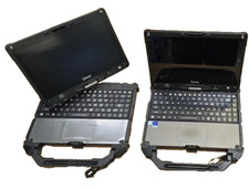 95-99% Life left Getac V200-G2 Laptop i7-3520M 4GB RAM WIFI Touchscreen Wwan picture