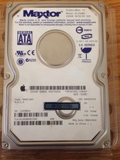 APPLE MAXTOR 250GB 7.2K RPM SATA HARD DRIVE 6L250M0 655-1228D picture