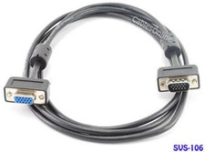 6 feet Ultra-Slim SVGA HD15 M/F Monitor Extension Cable picture
