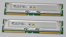 Samsung 128 MB RIMM 800 MHz RDRAM Memory (MR16R1624AF0CM8) LOT OF 2 picture