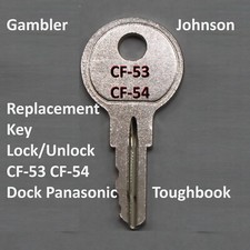 Gambler Johnson Key Lock/Unlock CF-53 CF-54 CF-19 Dock Panasonic Toughbook picture
